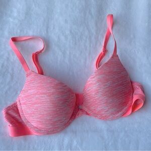 SO Padded Push-up Bra, Bright Orange/Peach